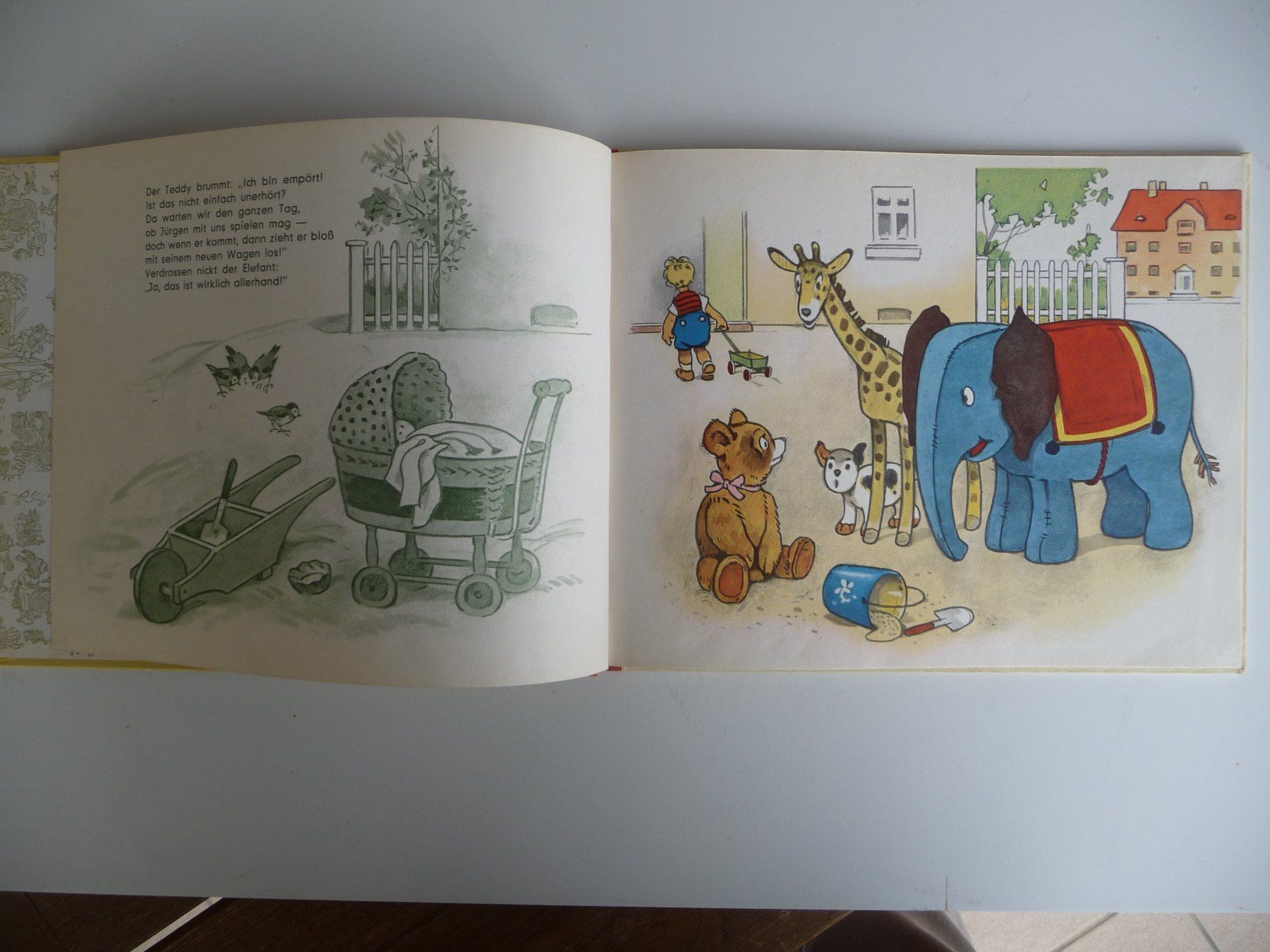 Libri: FRITZ BAUMGARTEN - TEDDY'S ABENTEUER, ANTIKES BILDERBUCH – Usato da Aesch BL venduto da Imoonlight 2