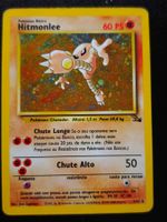 Pokemon Vintage - Hitmonlee  7/62 Holo PT Base set - GOOD