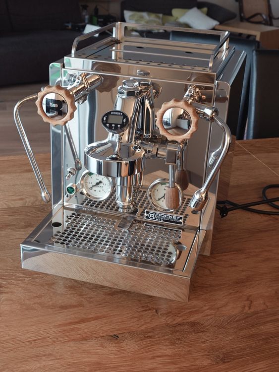Rocket R58 Dual Boiler Espressomaschine mit E61- Top Zustand (Gebraucht ...