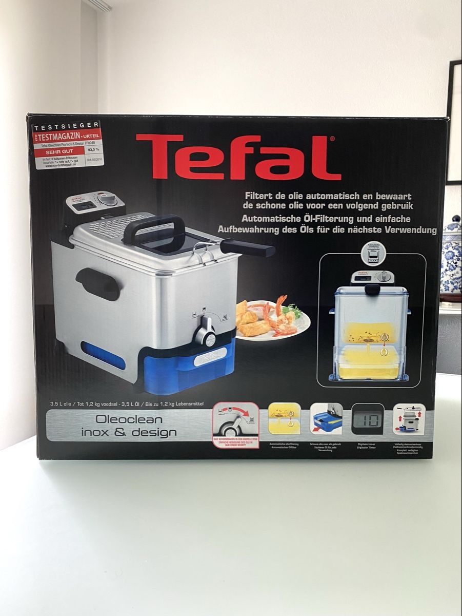 Tefal Elettrodomestici da cucina: Tefal Oleoclean Pro Inox & Design Fritteuse – Usato da Bauma venduto da Angel1011 3