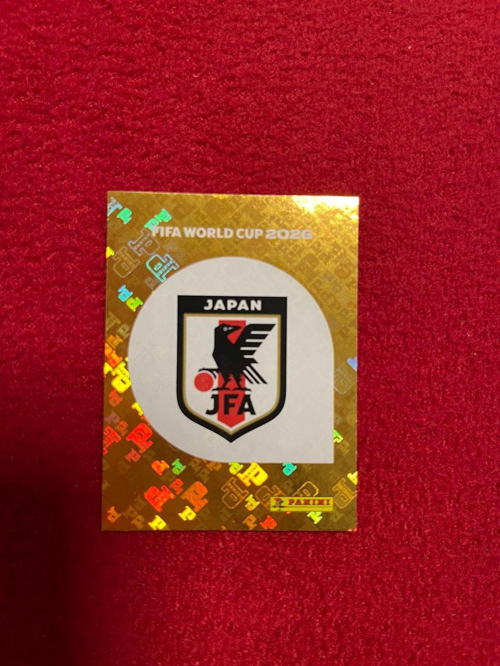 Panini Carte collezionabili: Panini Japan Flage Gold – Nuovo (secondo la descrizione) da Uster venduto da v.santos