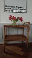 Vintage Rattan Servierwagen