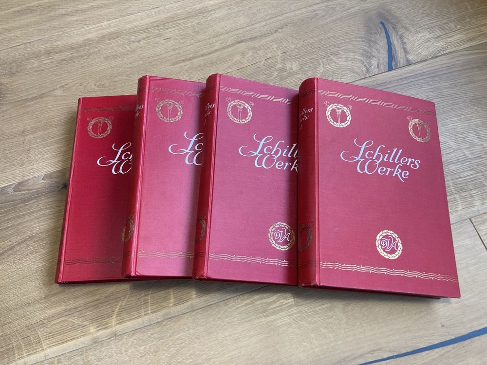 Livres: Schillers Werke 4x Buch Friedrich – D'occasion à Boll par Jopp1
