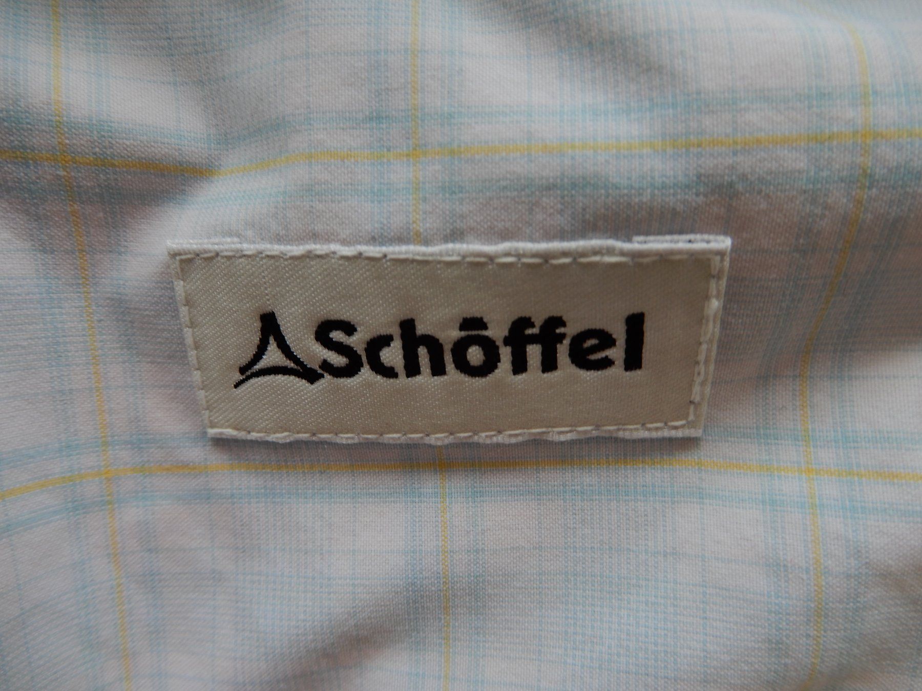 Schoeffel Blusen: Schöffel Bluse, Grösse 42, gelb-weiss-blau – Gebraucht aus Burgdorf von Liss 3