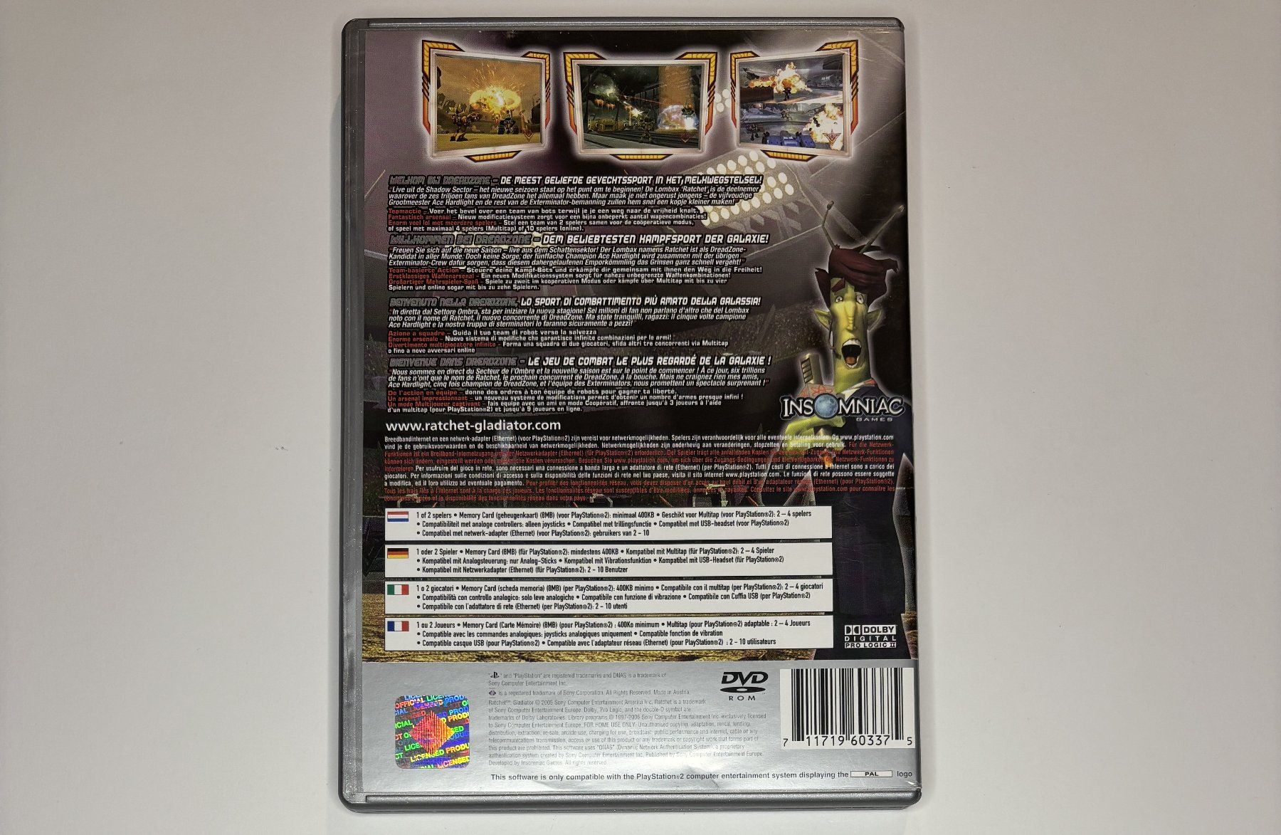 Giochi: PS2 - Ratchet Gladiator – Usato da Allschwil venduto da Bullach 2