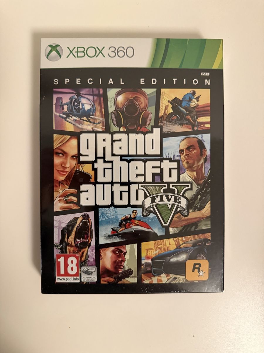 Grand Theft Auto V Xbox 360 Special Edition Sealed Neu Und Grand Theft Auto V Xbox 360 Special Edition Sealed
