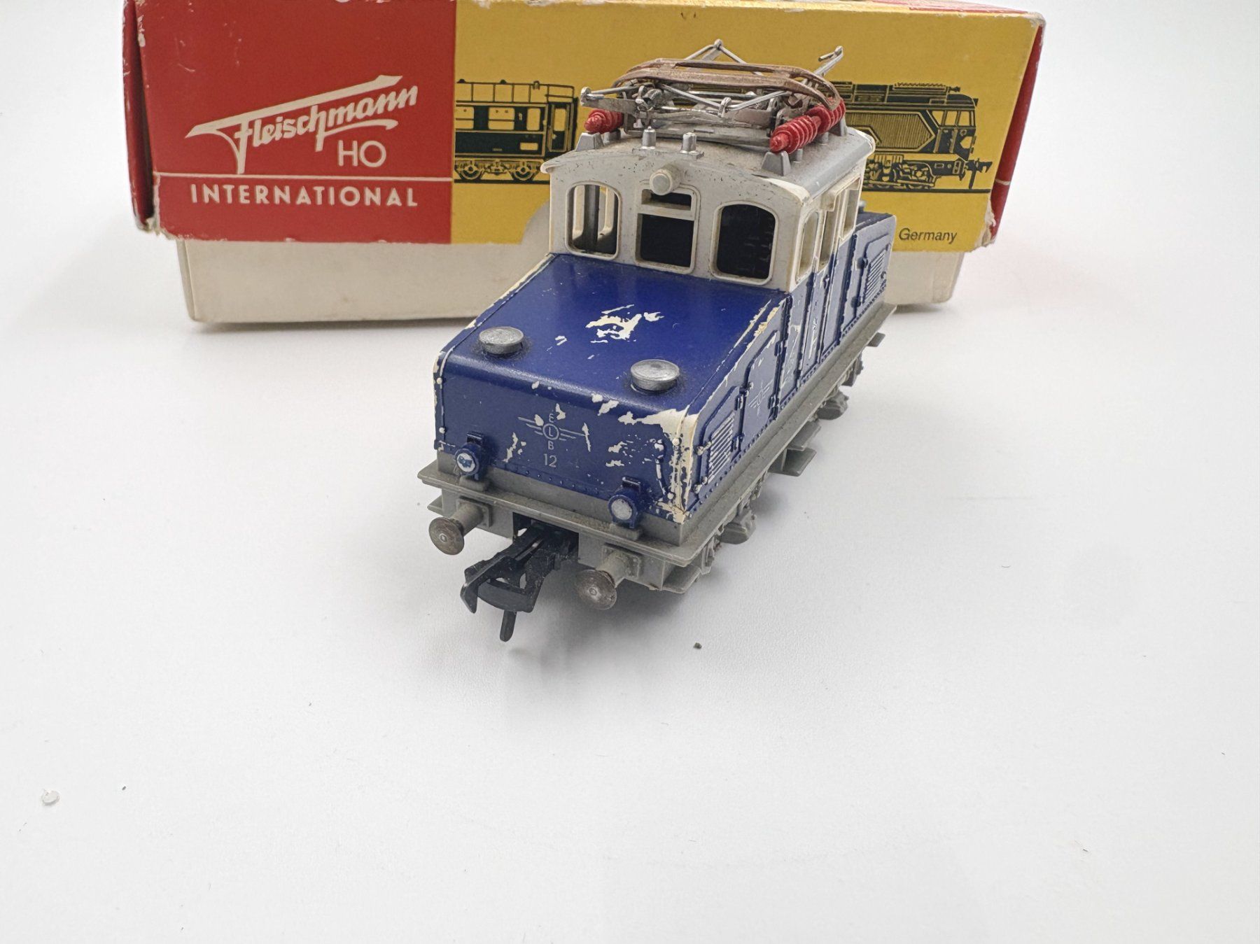Fleischmann Trains électriques: Fleischmann H0 4305 E-Lok BR 12 ELB – D'occasion à Hombrechtikon par Bruenel 4