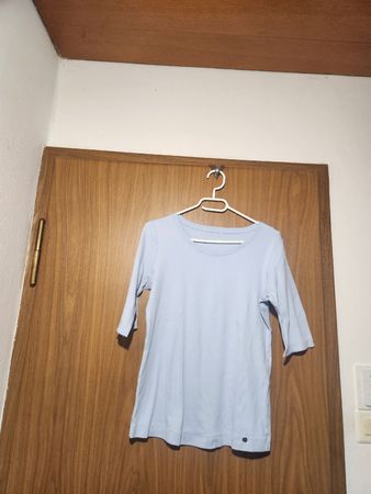 T-shirt Marc Cain bleu clair en coton taille  M/L