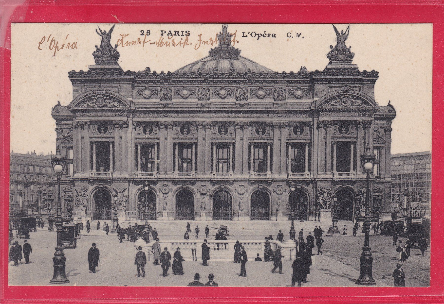 Cartoline postali: PARIS, L'OPÉRA – Usato da Oberrieden venduto da Gebirgsstelze