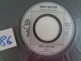 1 Vinyl Single – Gary Glitter – Rock and Roll Part 2