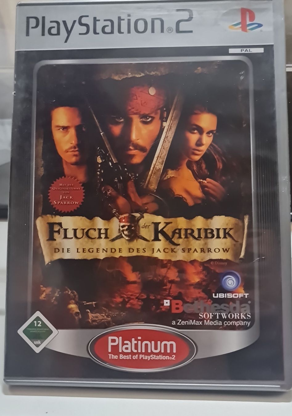 Sony Giochi: Playstation 2 - Fluch der Karibik - Jack Sparrow PS2 – Usato da Basel venduto da saul.goodman