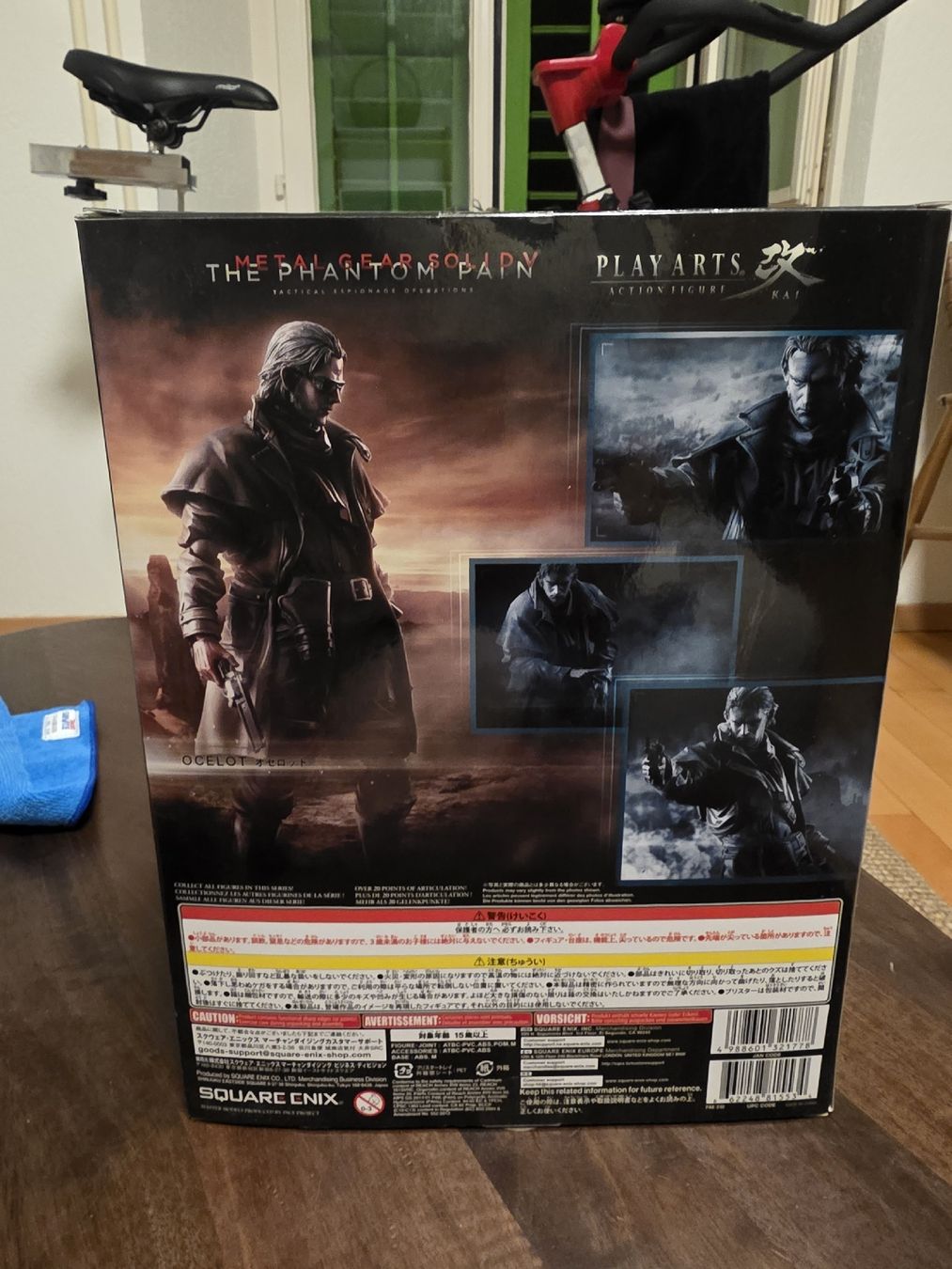 Figuren: Play Arts Kai Ocelot Metal Gear Solid V Action Figure – Neu und originalverpackt aus Wald ZH von Okinn 1