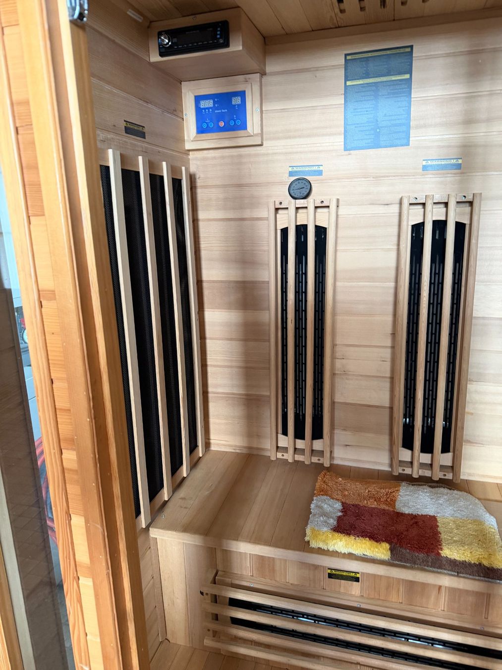 Sauna & Accessori: Infrarotkabine Sauna mit Soundsystem – Usato da Basel venduto da IRMAundFRED 2