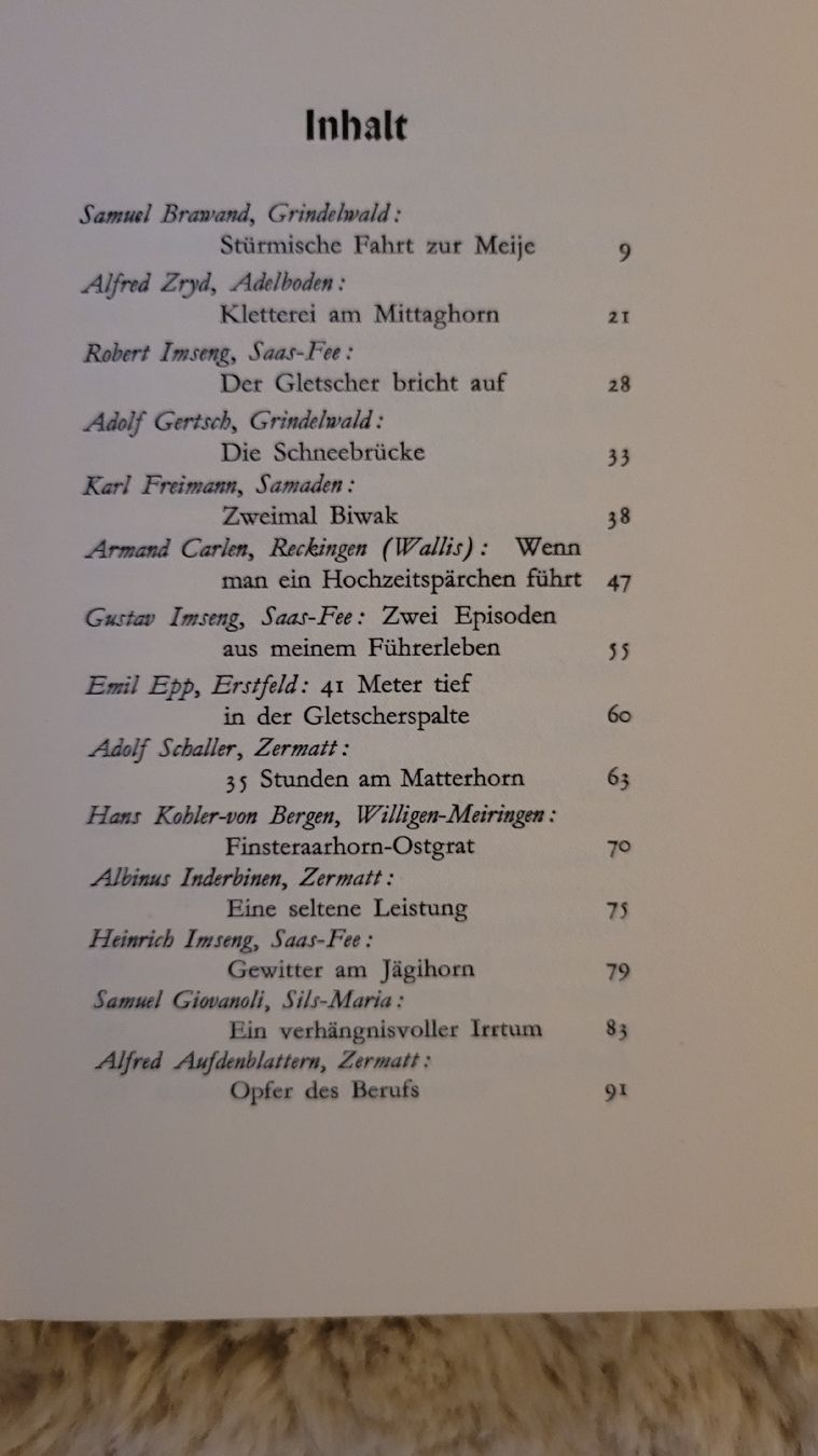 Libri: Schweizer Bergführer erzählen von 1936 – Usato da Horgenberg venduto da Klatschmohnmaria 2