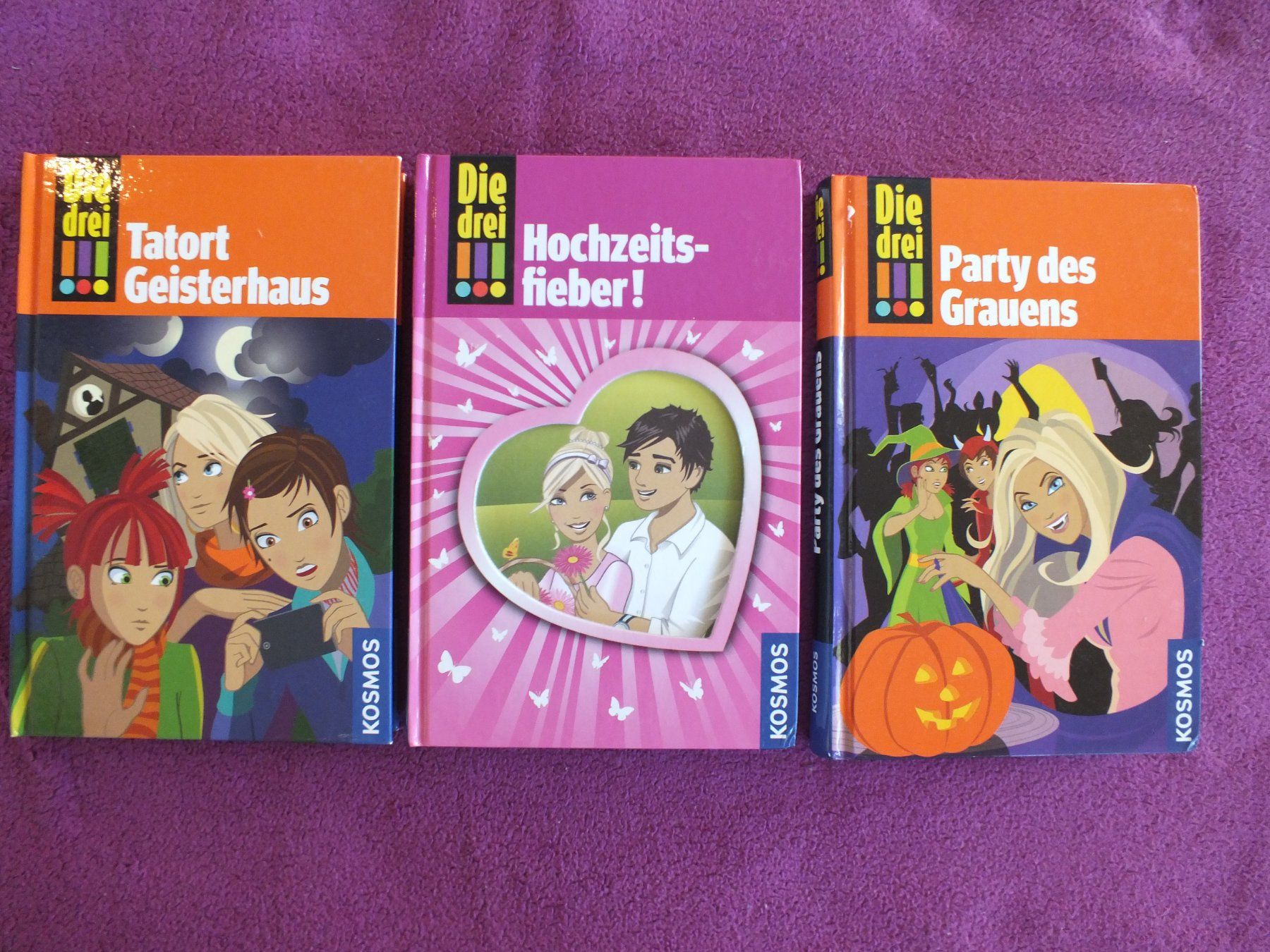 Bücher: Die drei !!! Bücher 3er Set – Gebraucht aus Müllheim Dorf von Seeeule01
