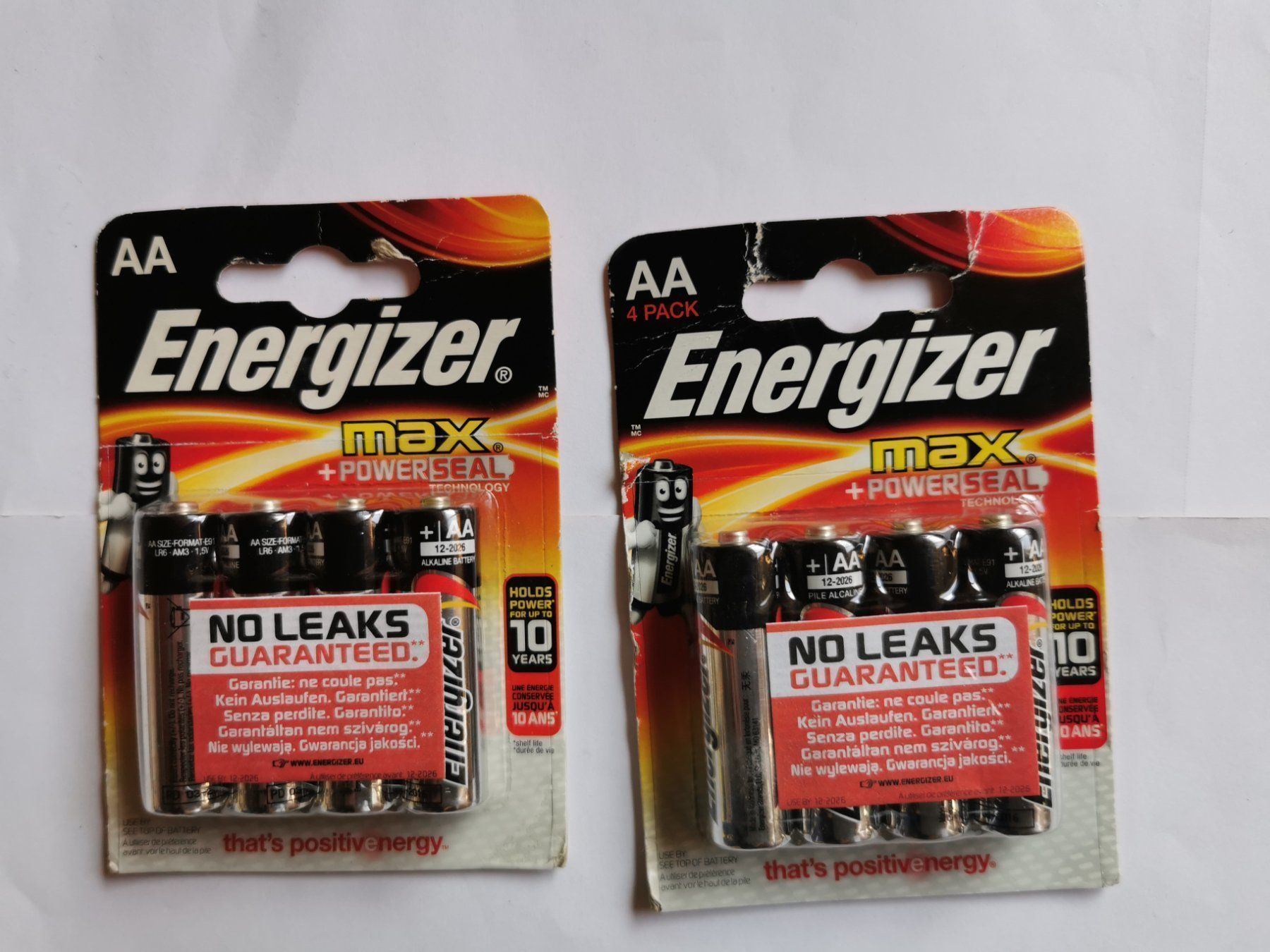 Energizer Akkus & Batterien: 8 Energizer AA max. Powerseal NOLEAKS /12/27 – Neu und originalverpackt aus Gebenstorf von monschala 1