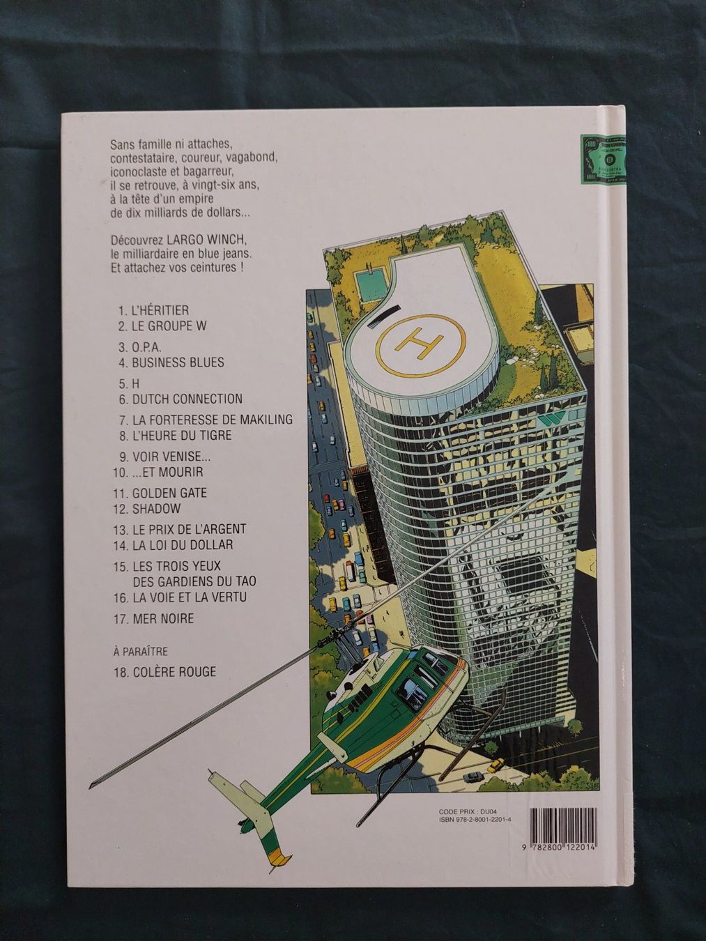 Fumetti: Largo Winch T.6 Dutch Connection TBE – Usato da Genève venduto da Blu_BD 1
