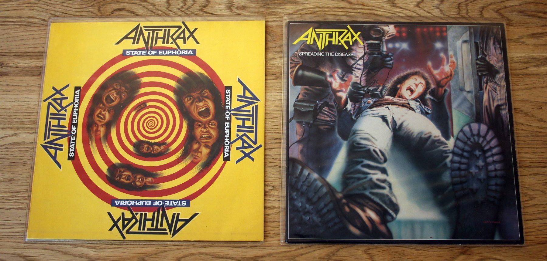 Dischi in vinile: Anthrax Vinyl Sammlung – Usato da Münchenbuchsee venduto da Chaoo 3