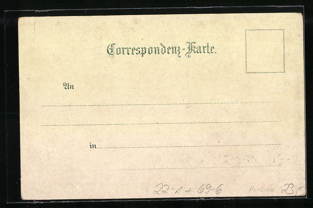 Ansichtskarten: Lithographie Jüdischer Mann im Moorbad – Gebraucht aus Berlin von bartko-reher 1
