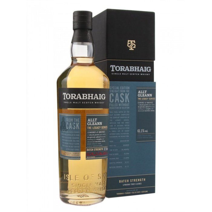Bevande alcoliche: Torabhaig Allt Gleann cask strength – Nuovo e nell'imballaggio originale da Le Locle venduto da drinkshop