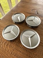 Mercedes-Benz Radkappen / Nabendeckel Silber Youngtimer