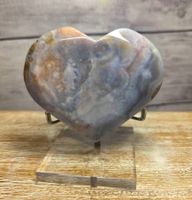 Pink Amethyst Herz 365g