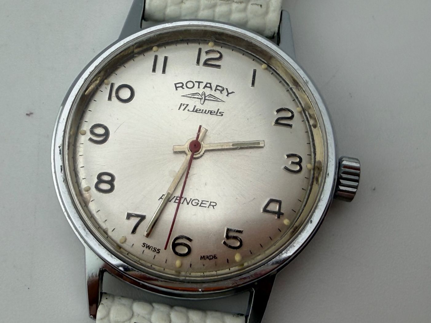 Orologi: Vintage ROTARY Herrenuhr läuft – Usato da Biel/Bienne venduto da MrP_WatchesBiel