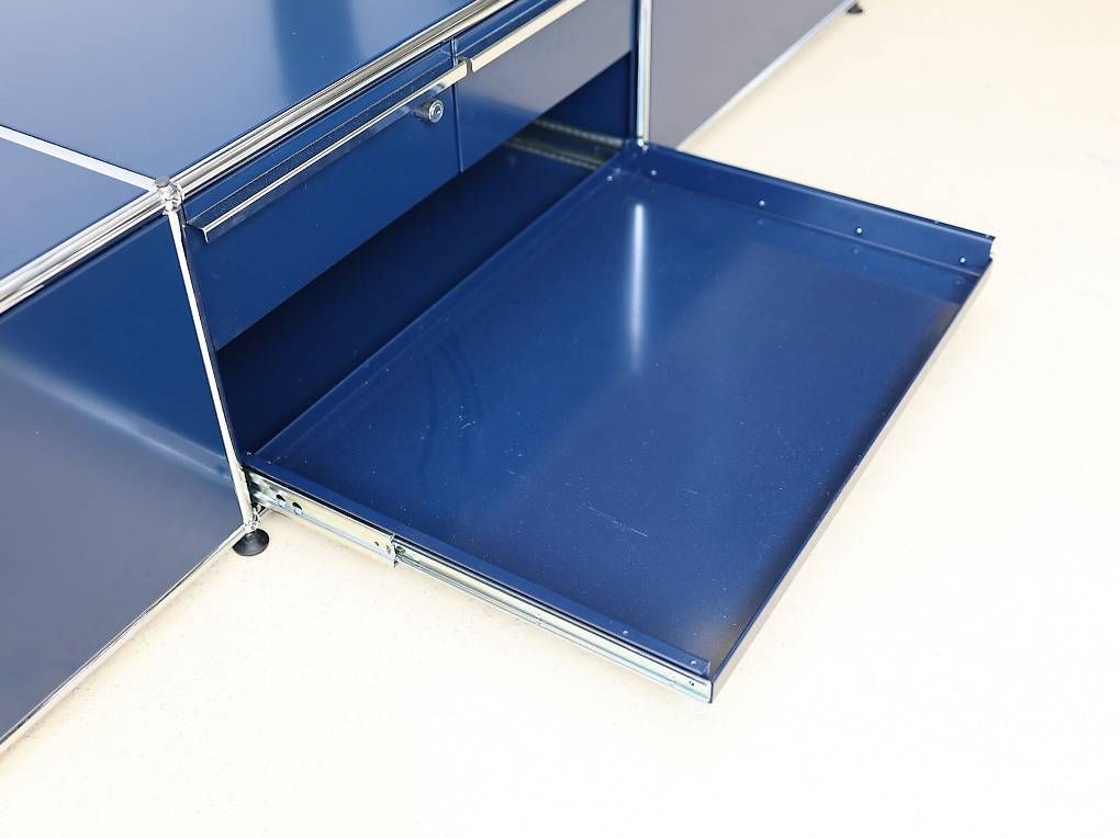 USM Cassettiere: USM Haller Lowboard Stahlblau T50 – Usato da Meinisberg venduto da atelier_TILIJA 7