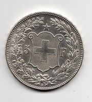 (1607) CH, 5 Franken 1907, top stgl