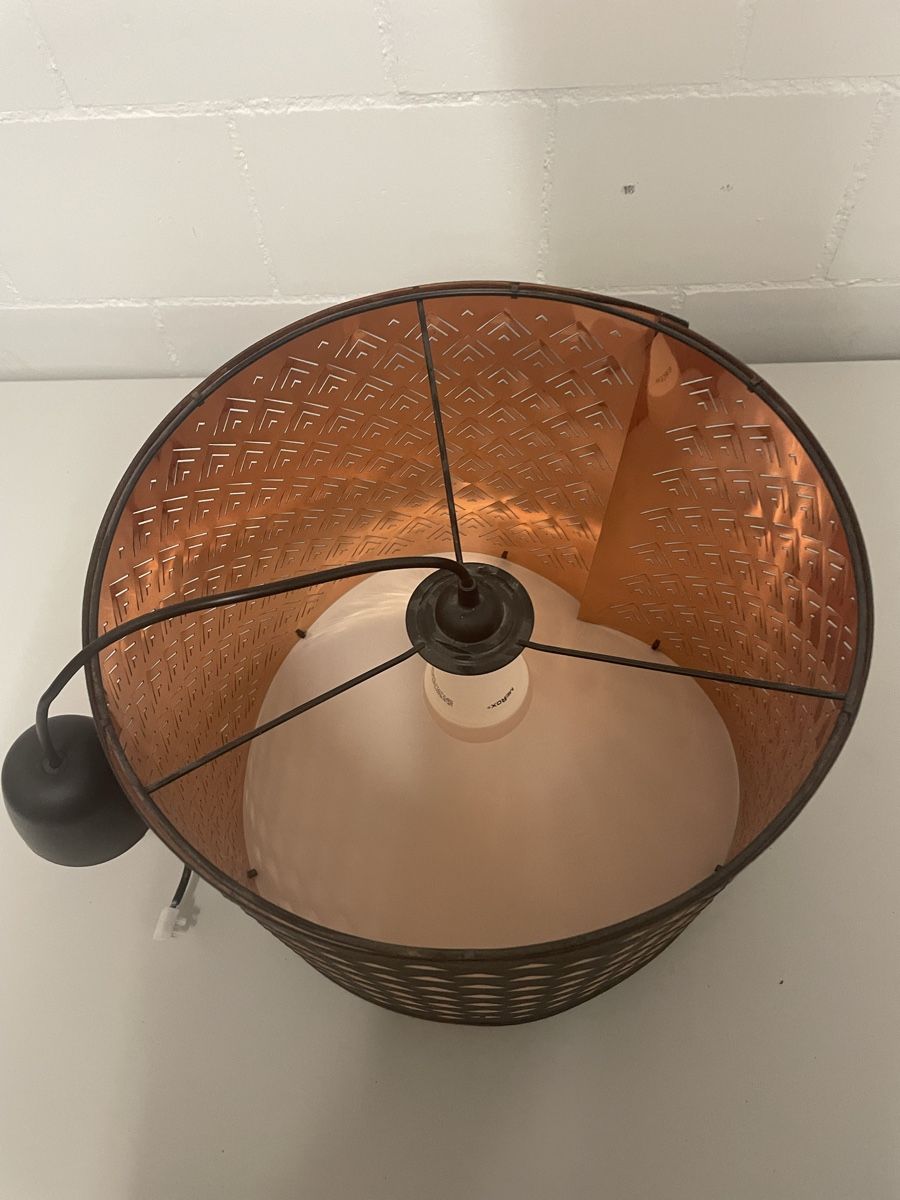 Ikea Kronleuchter & Deckenlampen: Copper and dark brown pendant lamp – Gebraucht aus Bonstetten von AmAndre 1