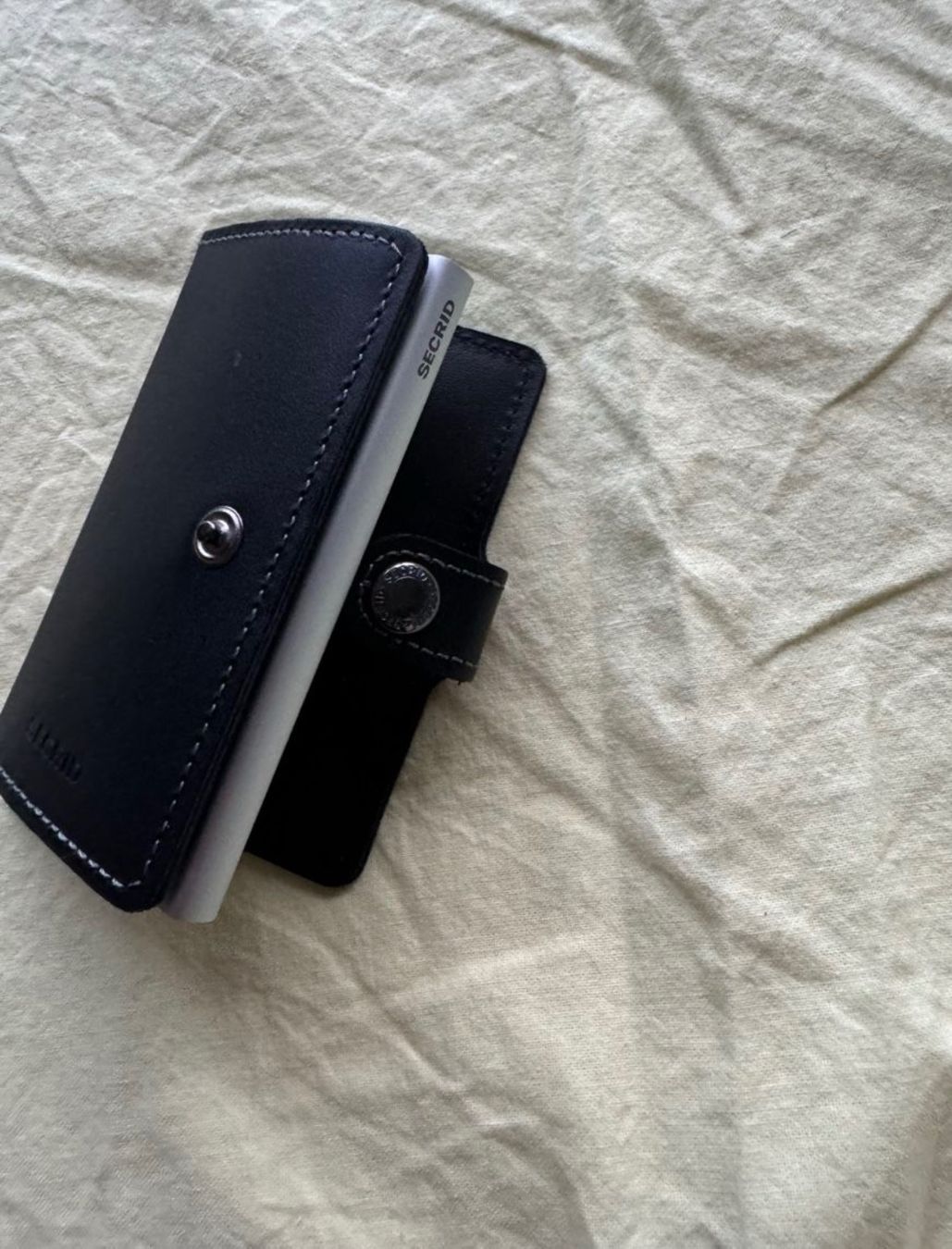 Secrid Brieftaschen: Secrid Miniwallet schwarz – Gebraucht aus Zürich von Eisenbahnenliebhaber 1