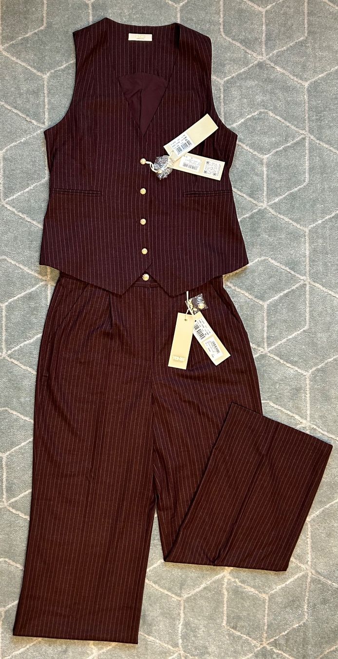Pantaloni: Hose XL, Bordeaux, Yes Zee – Nuovo e nell'imballaggio originale da Bützberg venduto da Mr.Diamond17 5