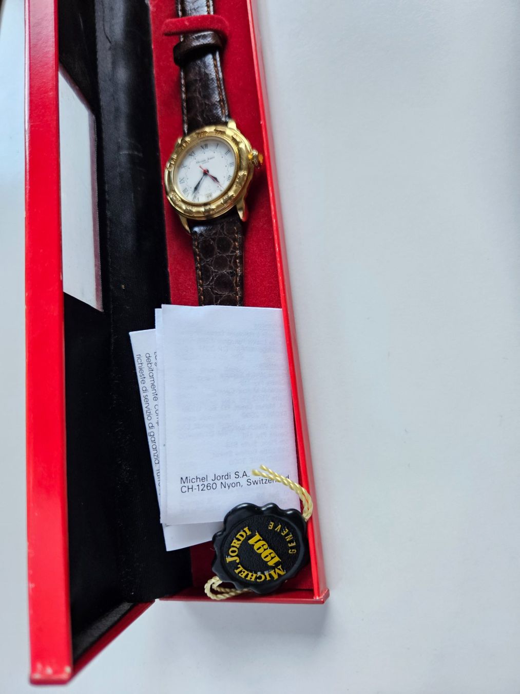 Michel Jordi Orologi: Michel Jordi Quartz Date – Usato da Berikon venduto da mmm21 5