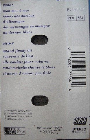 Kompaktkassetten: CASSETTE PATRICIA KAAS - CHANSONS – Gebraucht aus PORRENTRTUY von RABAIS_SPORT 1