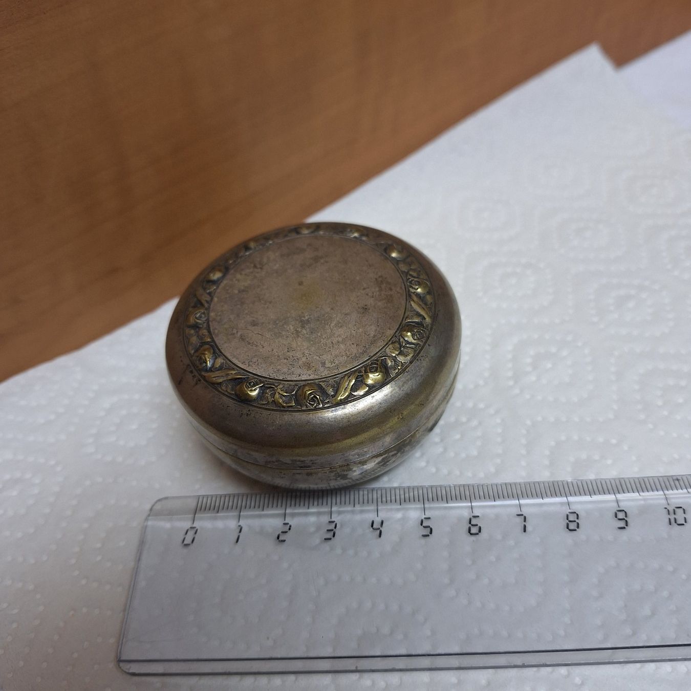Tutte le decorazioni: Versand möglich. Lorini Milano, antike Dose – Usato da Winterthur venduto da Goldpipau 9