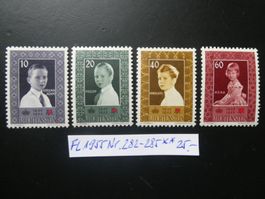 FL 1955 Nr. 282-285 postfrisch **