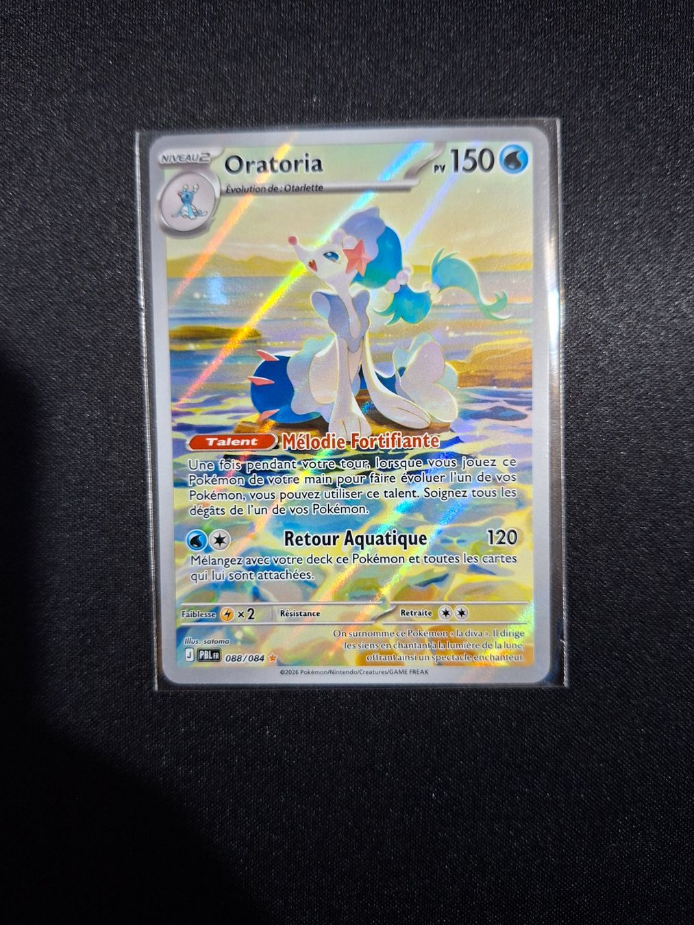 Pokémon Sammelbilder & Trading cards: Pokémon Oratoria AR 088/084 - FR – Neu (gemäss Beschreibung) aus Valeyres-sous-Rances von gegg