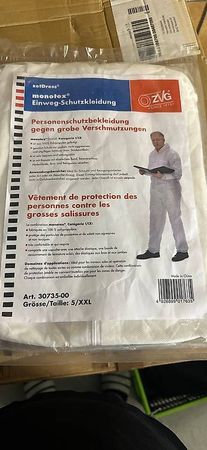 Einweg schutzkleidung