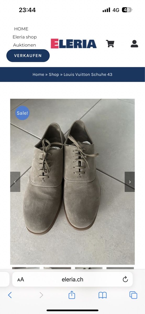 Louis Vuitton Scarpe da uomo: Louis Vuitton Schuhe – Usato da Baar venduto da Esavi 1