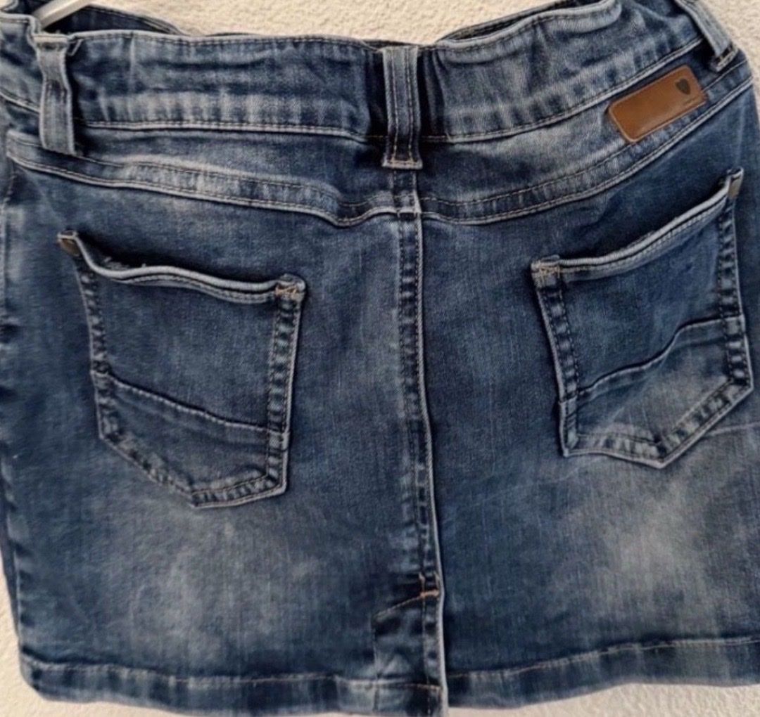 Pomp de Lux Vestiti & Gonne: Pomp de lux Jeansrock Denim 134/140 blau – Nuovo (secondo la descrizione) da Freidorf TG venduto da nad_fxh7 2