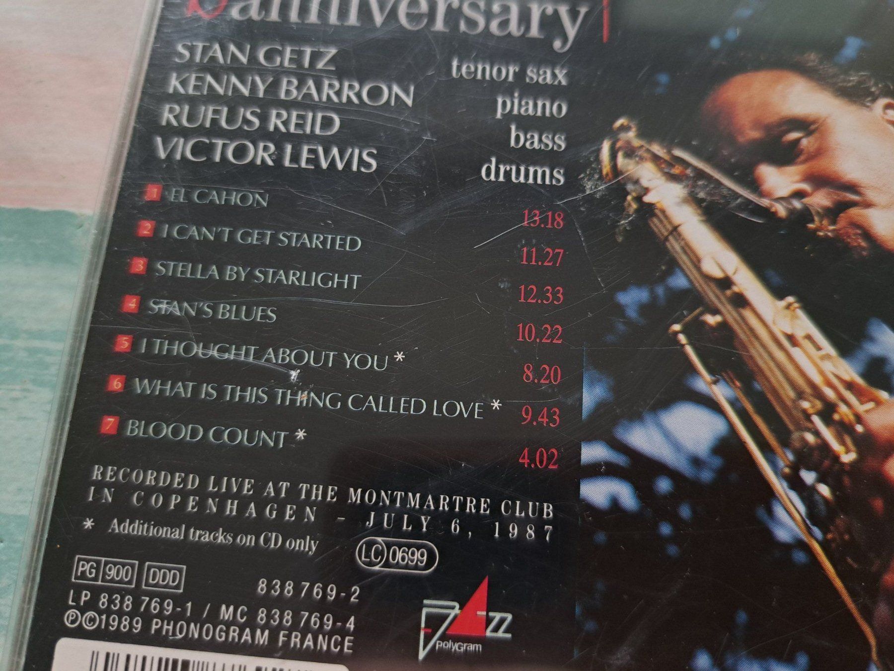 CDs: CD Stan Getz - Anniversary  – D'occasion à Pully par bro_n52j 2