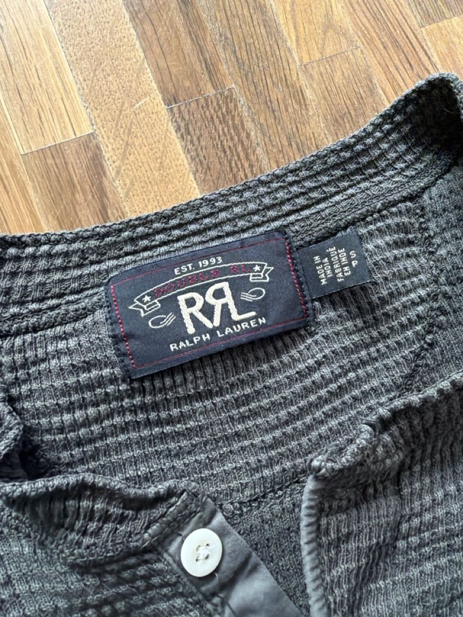 Ralph Lauren Maglioni & Felpe: RRL henley olive cotton / S – Usato da Zürich venduto da ASa89 1