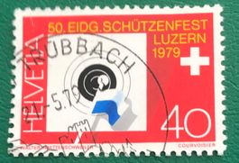 CH Briefmarken Vollstempel  