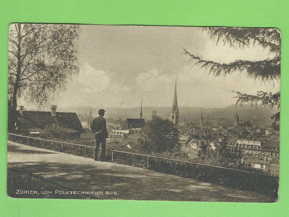 Cartoline postali: Zürich, vom Polytechnikum aus – Usato da Zürich venduto da t24_de