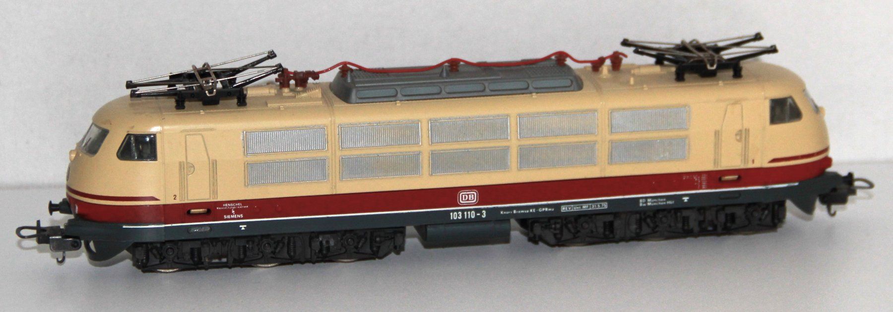 Lima Modellini di ferrovie: LIMA HO - BR 103 TEE der DB . HO - DC - analog – Usato da Giebenach venduto da eurosportler 1