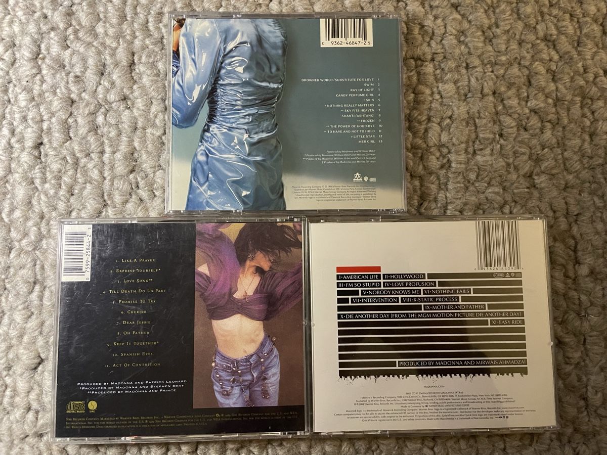 CD: 3x Madonna – Usato da Reinach AG venduto da trigger7811 1