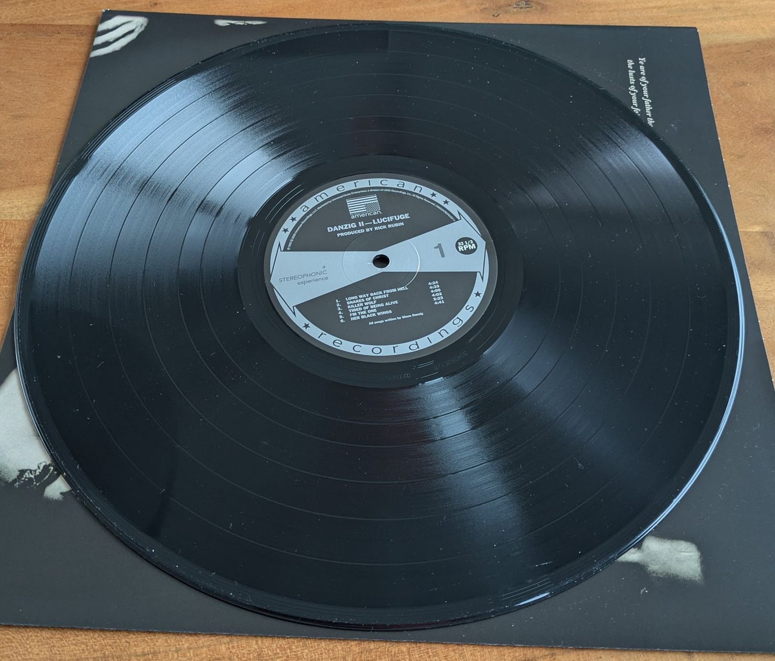 Dischi in vinile: Danzig II Lucifuge Reissue 2025 LP – Usato da Basel venduto da Beretta2 3