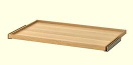 2x KOMPLEMENT Ausziehboden, Eicheneff wlas, 100x58 cm -NEU