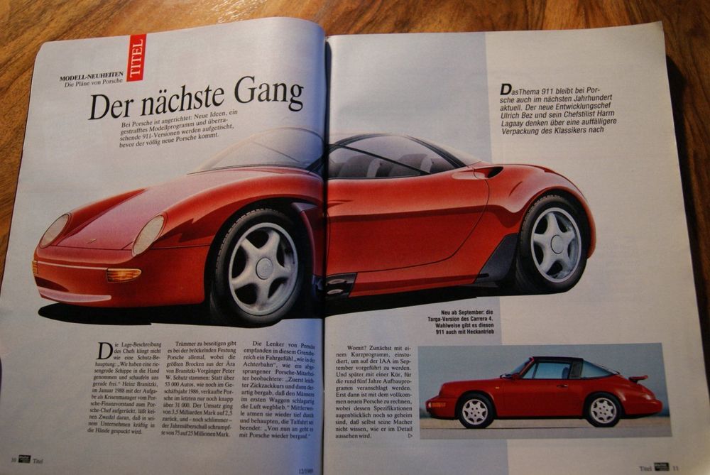 auto motor & sport Heft 12 / 2 Juni 1989 - Porsche Pläne Zeitschrift
