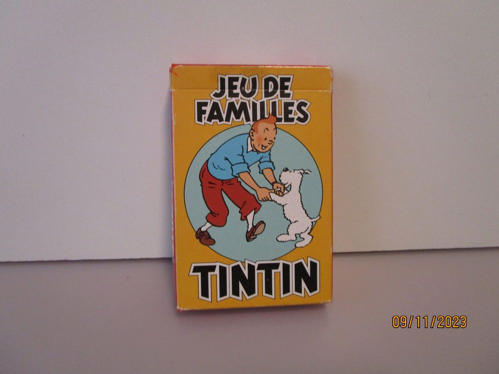 Jeu De 7 Familles Tintin De 1993 – Édition Carta Mundi – Complet – Goodies Hergé